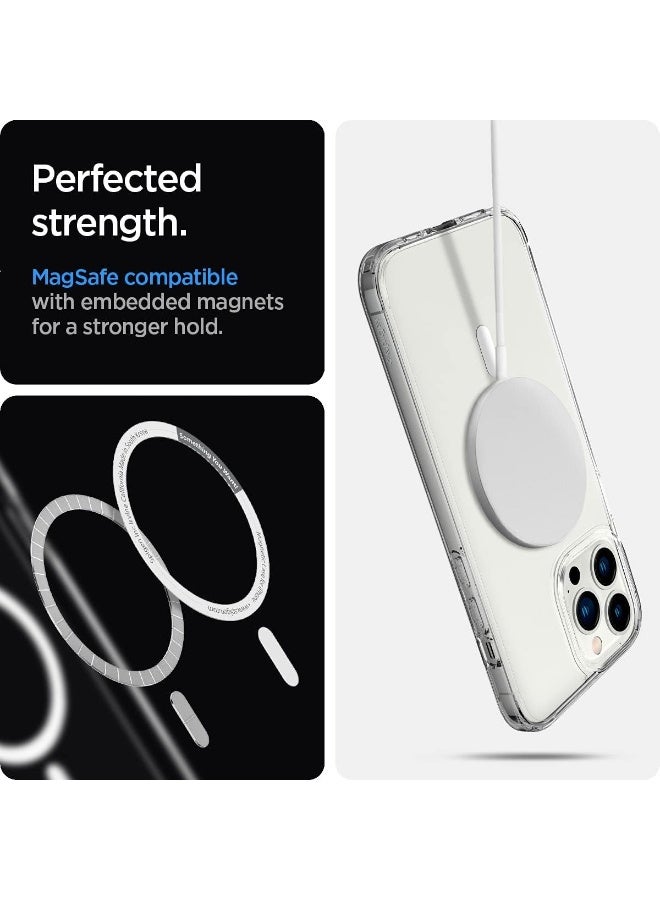 ACLIX Magnetic Case for iPhone 13, Compatible with MagSafe, Shockproof  Protection, TPU Magnetic Case  Classic Hybrid Case | Clear - Image 4